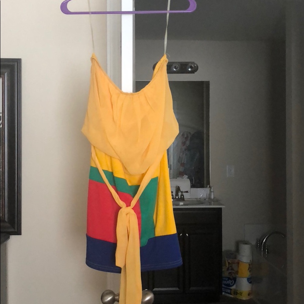 Strapless dress! Worn once!